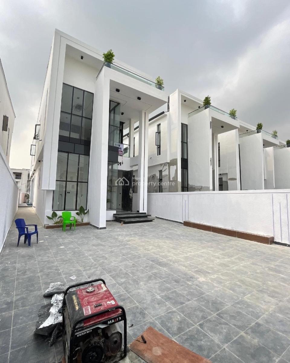 Lovely 5 Bedroom Detached Duplex with Swimming Pool and Bq, Ikota, Ikota, Lekki, Lagos, Detached Duplex for Sale