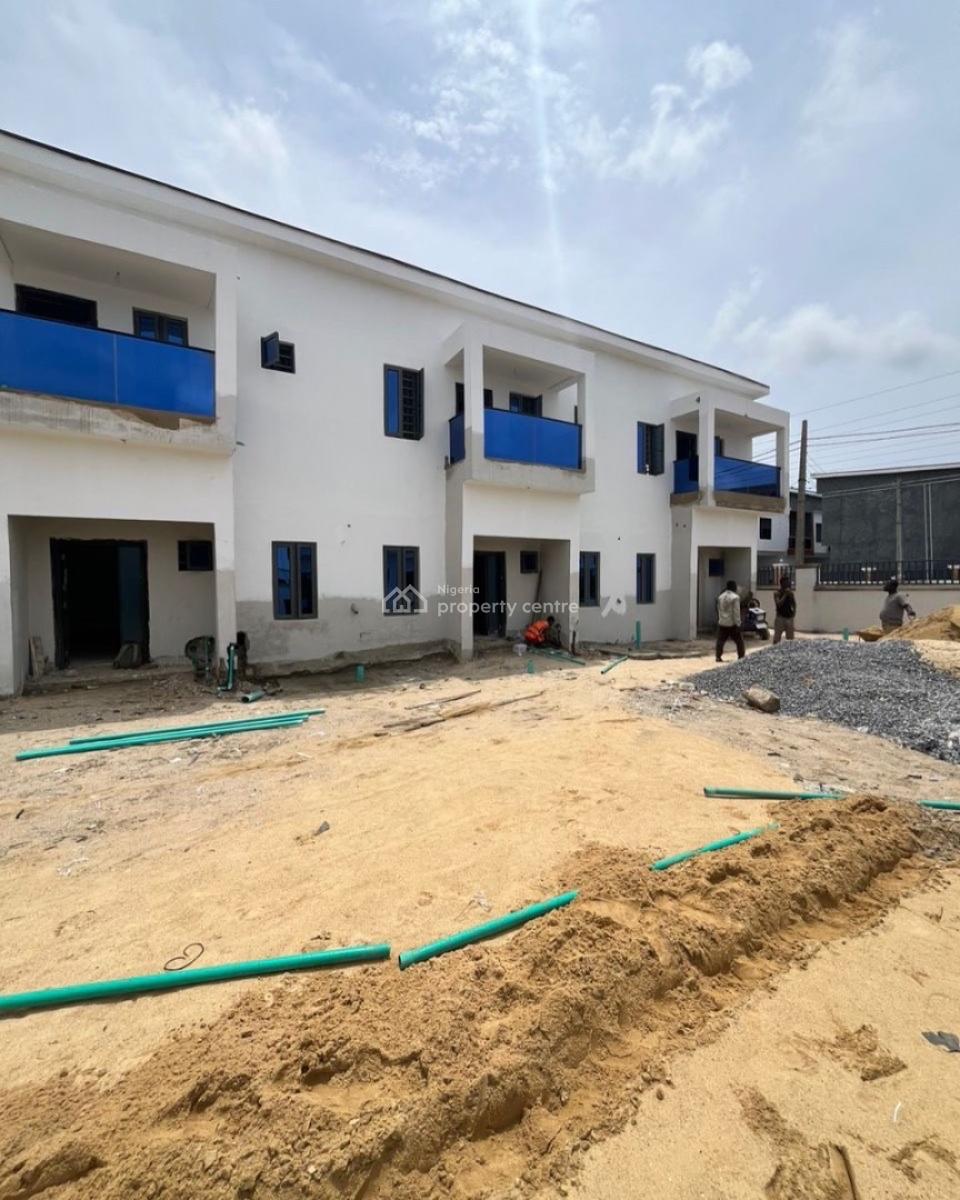 Lovely 4 Bedroom Terrace Duplex with Bq, Ajah, Ajah, Lagos, Terraced Duplex for Sale