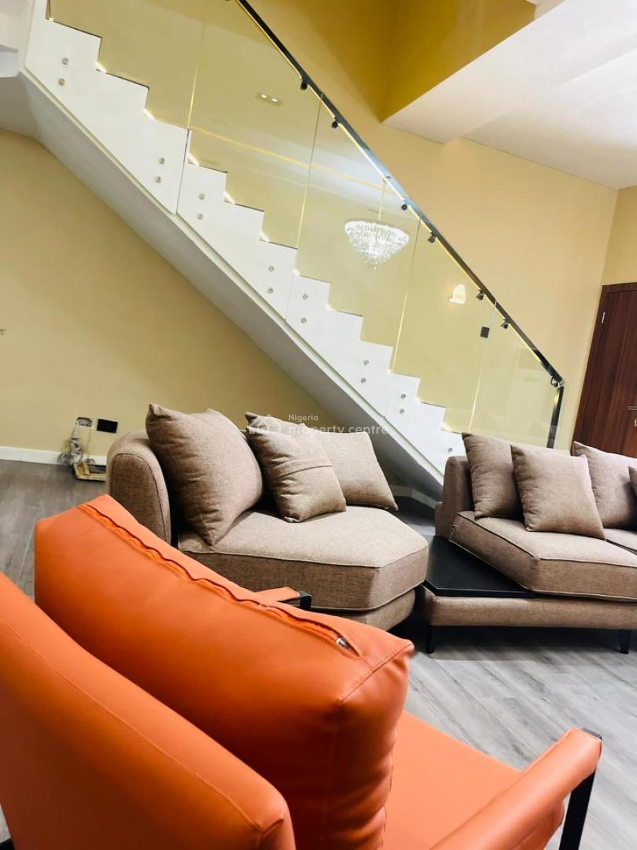Contemporary Serviced 4 Bedroom Terraced Duplex + Bq, Ikate, Lekki, Lagos, Terraced Duplex for Rent