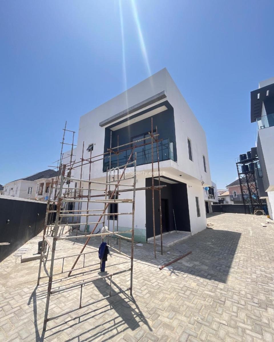 Lovely 4 Bedroom Semi Detached Duplex with Bq, Ikota, Lekki, Lagos, Semi-detached Duplex for Sale