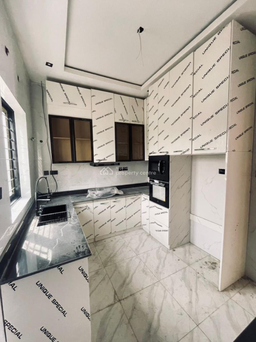 Specious 4 Bedroom Terrace Duplex with Bq Inside Secured Estate, Abraham Adesanya,comes with Personal Tank,prepared and 24 Hrs Security, Sangotedo, Ajah, Lagos, Terraced Duplex for Rent