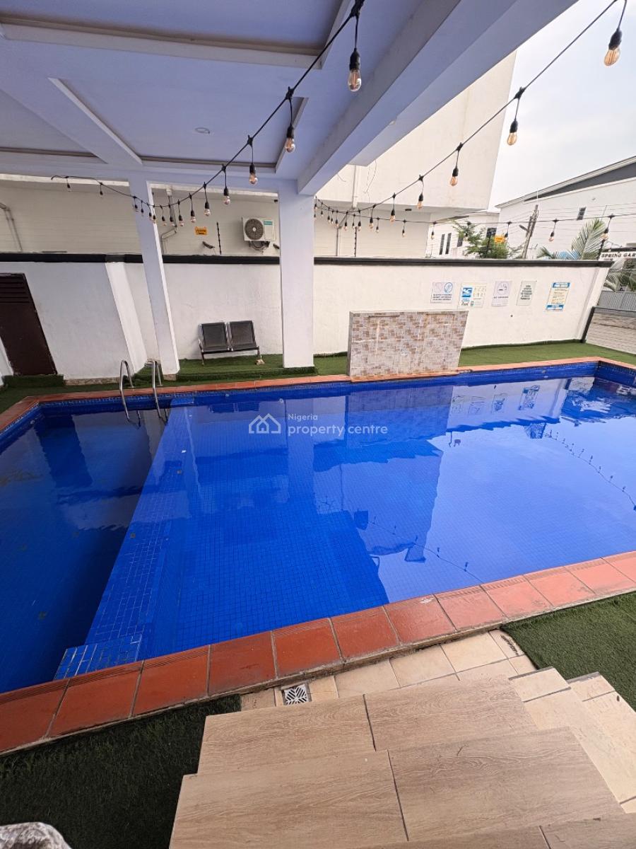 Room Upstairs with a Shared Kitchen Swimming Pool and Gym, Spring Garden Estate, Orchid Road By Lekki 2nd Toll Gate, Lekki, Lagos, Flat / Apartment for Rent