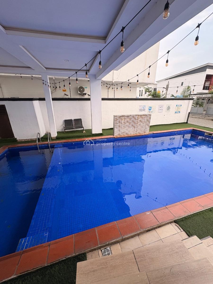 Room Upstairs with a Shared Kitchen Swimming Pool and Gym, Spring Garden Estate, Orchid Road By Lekki 2nd Toll Gate, Lekki, Lagos, Flat / Apartment for Rent