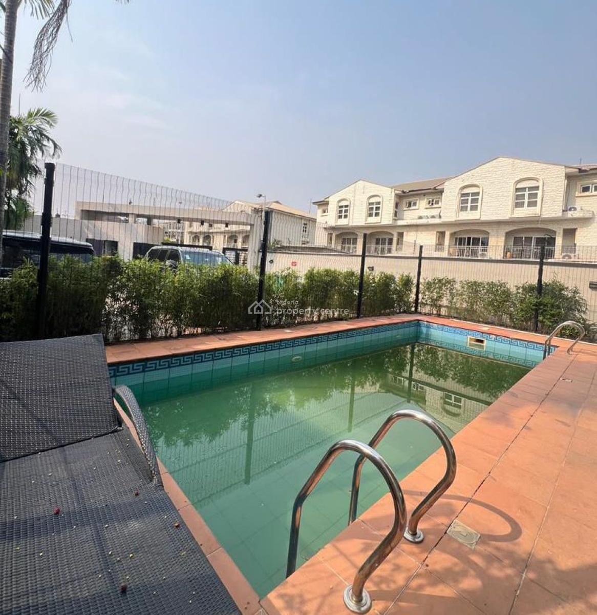 Serviced 2 Bedroom Apartment with Pool, Banana Island, Ikoyi, Lagos, Flat / Apartment for Rent