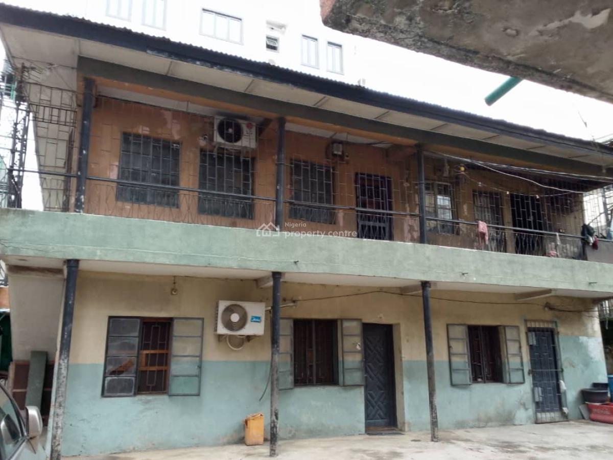 Block of 8 Flats with a Warehouse, Yaba, Lagos, Block of Flats for Sale