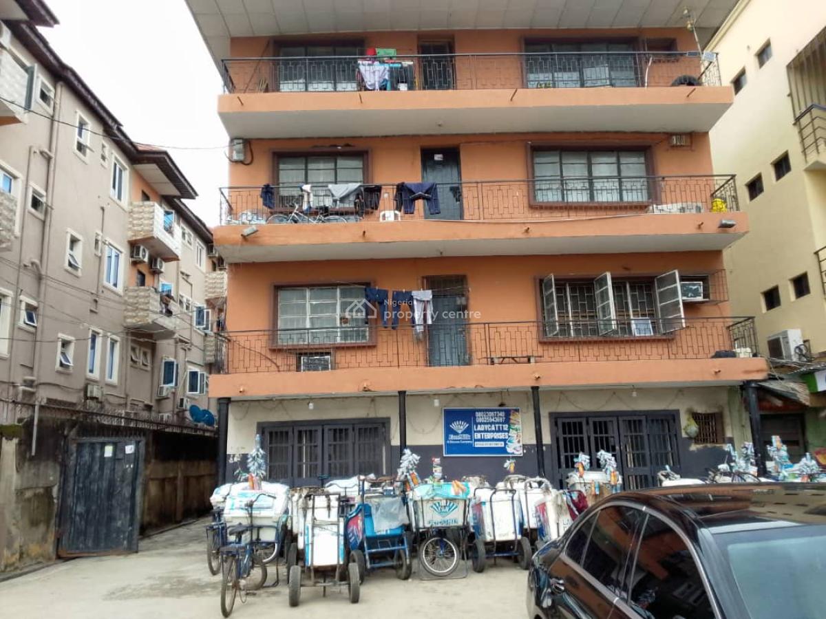Block of 8 Flats with a Warehouse, Yaba, Lagos, Block of Flats for Sale