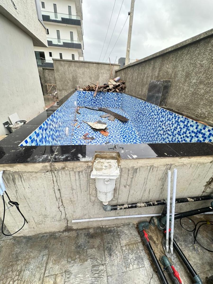 Contemporary Luxury 4 Bedroom Terrace Duplex with a Room Bq, Lekki Phase 1, Lekki, Lagos, Terraced Duplex for Sale