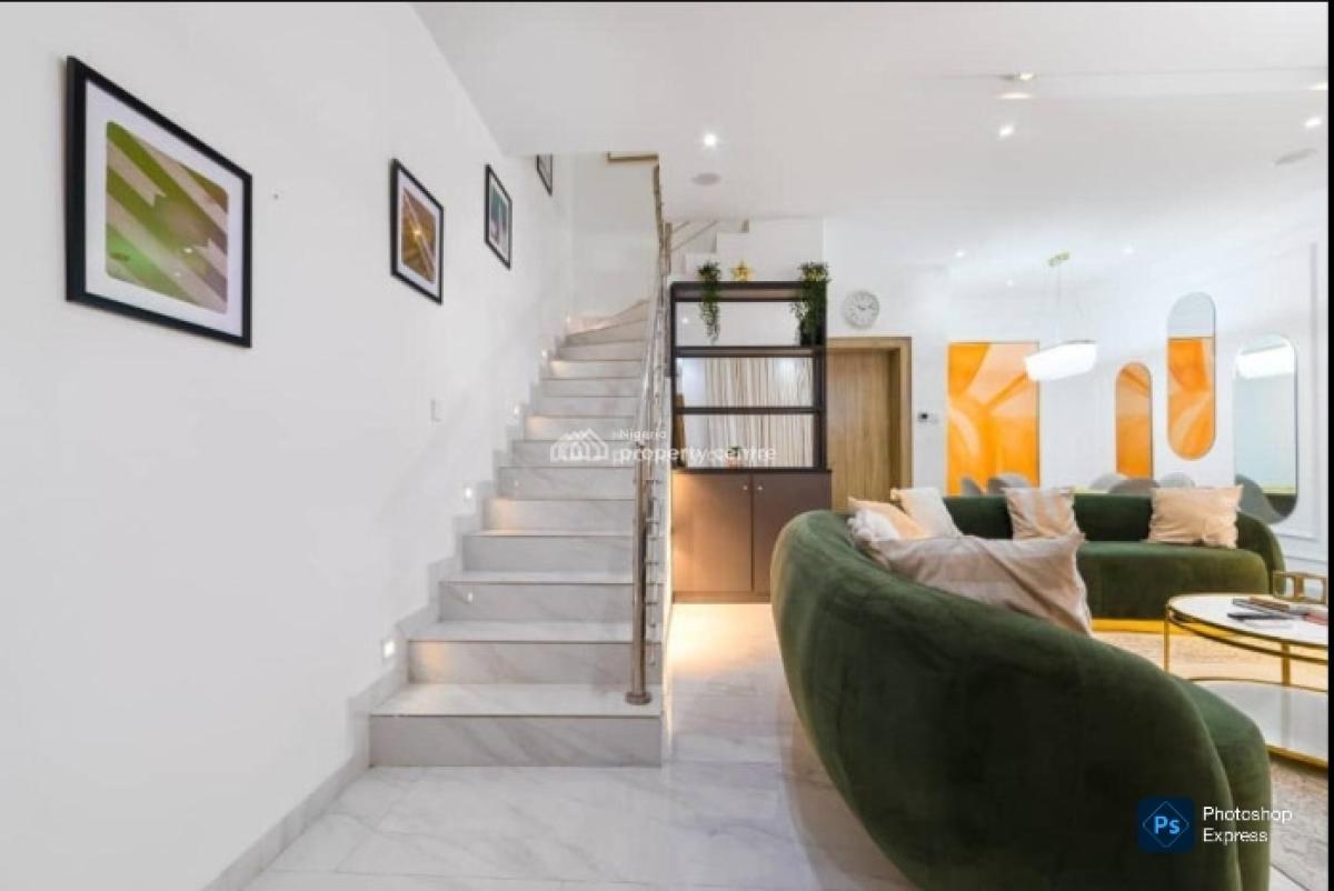 Furnished Premium 4-bed with Bq, Nike Art Gallery, Ikate Elegushi, Lekki, Lagos, Terraced Duplex for Rent
