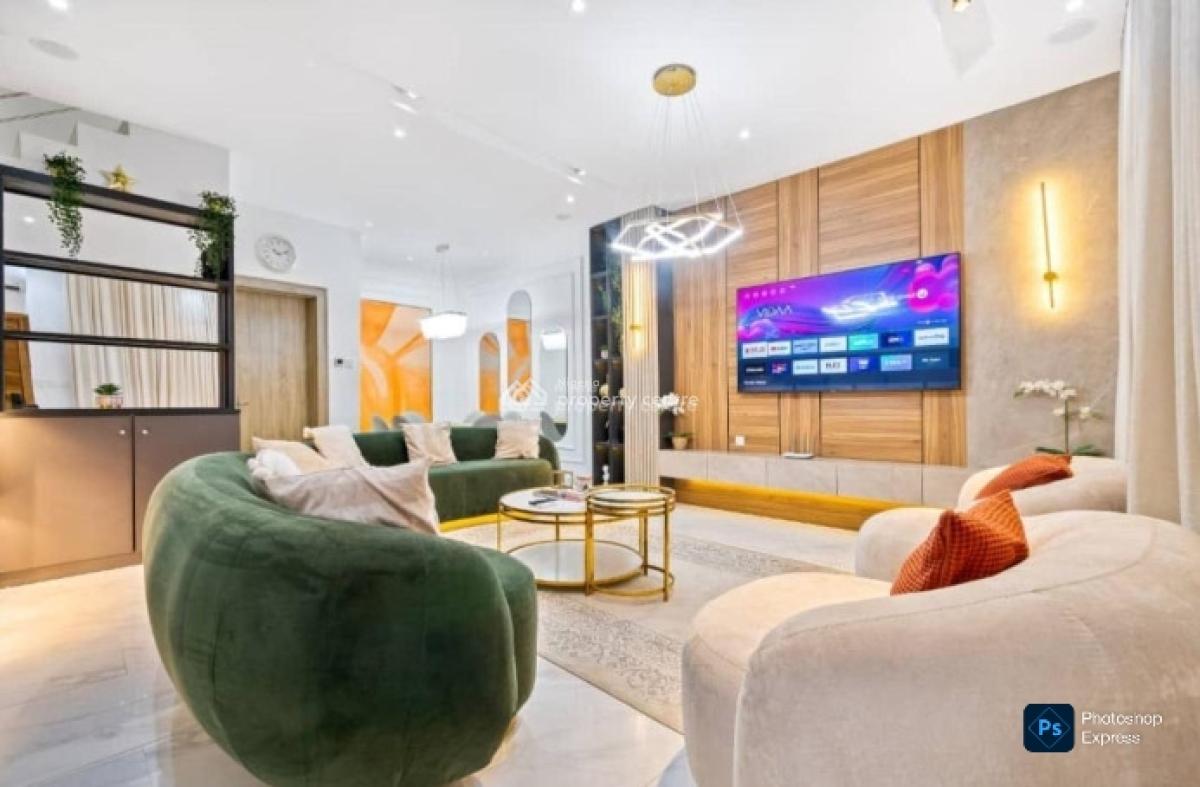 Furnished Premium 4-bed with Bq, Nike Art Gallery, Ikate Elegushi, Lekki, Lagos, Terraced Duplex for Rent