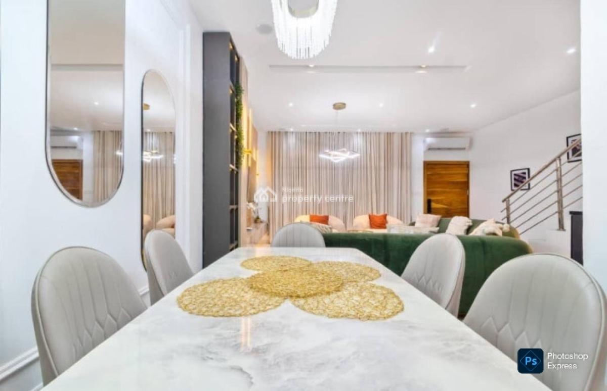 Furnished Premium 4-bed with Bq, Nike Art Gallery, Ikate Elegushi, Lekki, Lagos, Terraced Duplex for Rent