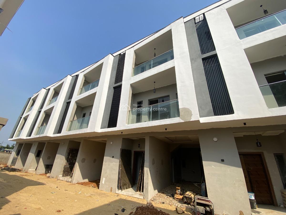 Newly Built 4 Bedroom Terraced Duplex in a Serene Estate, Ogudu Phase 2, Gra, Ogudu, Lagos, Terraced Duplex for Sale