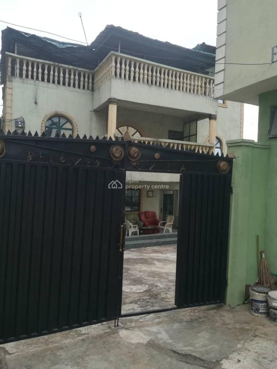 5 Bedrooms Duplex with Visitors Room and Full Commercial Building, Opposite Omole Phase 1, Alausa, Ikeja, Lagos, Detached Duplex for Sale