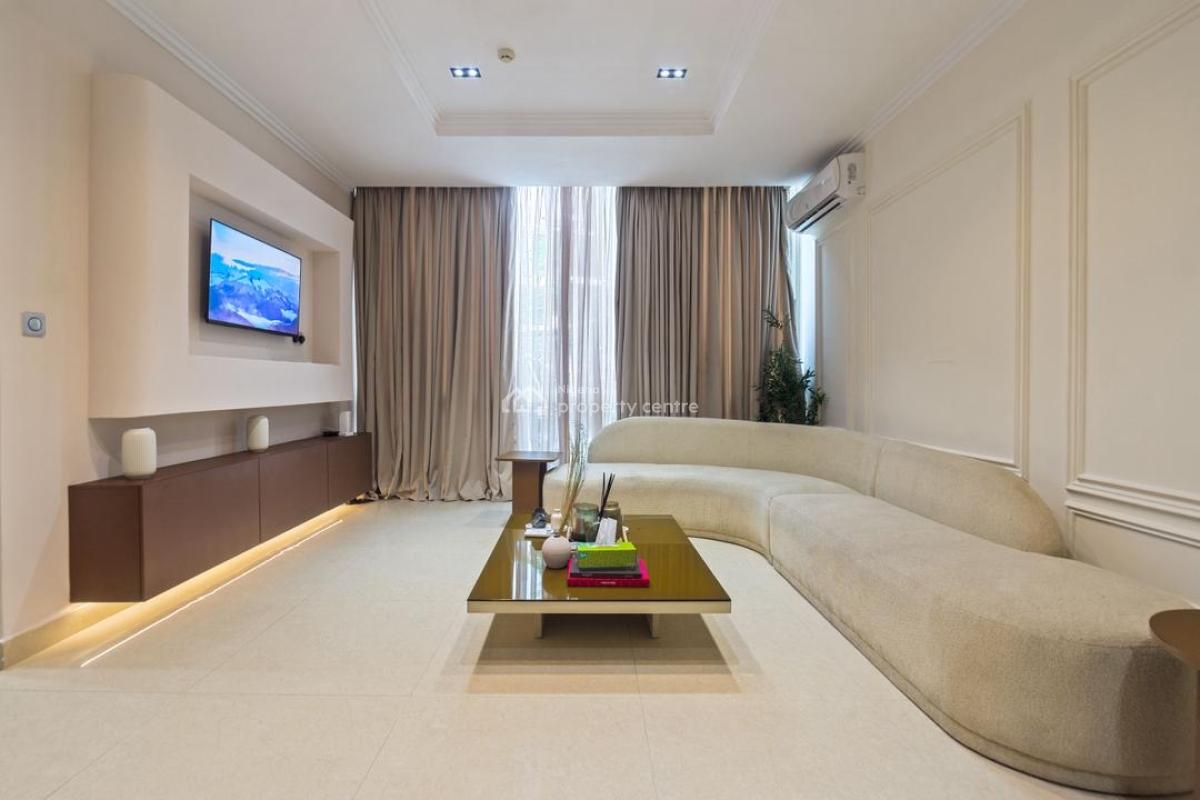 Luxury 2 Bedroom Apartment with Pool, Gym, Playground & Policesecurity, Brentwood Park Estate, Ikoyi, Lagos, Flat / Apartment Short Let