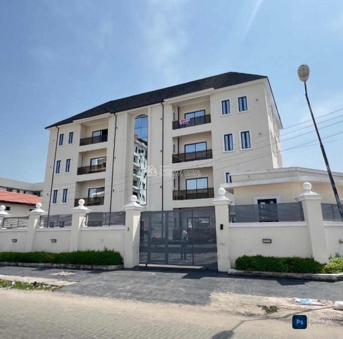 3 Bedroom Lovely Flat with Elevator, Nike Art Gallery, Lekki Phase 1, Lekki, Lagos, Flat / Apartment for Rent