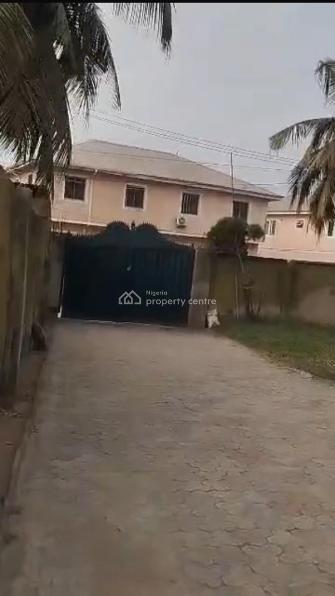 Solidly Built 5 Bedroom Duplex with Two Rooms Bq and a Deck Ocean View, Ibeshe, Ikorodu, Lagos, Detached Duplex for Sale