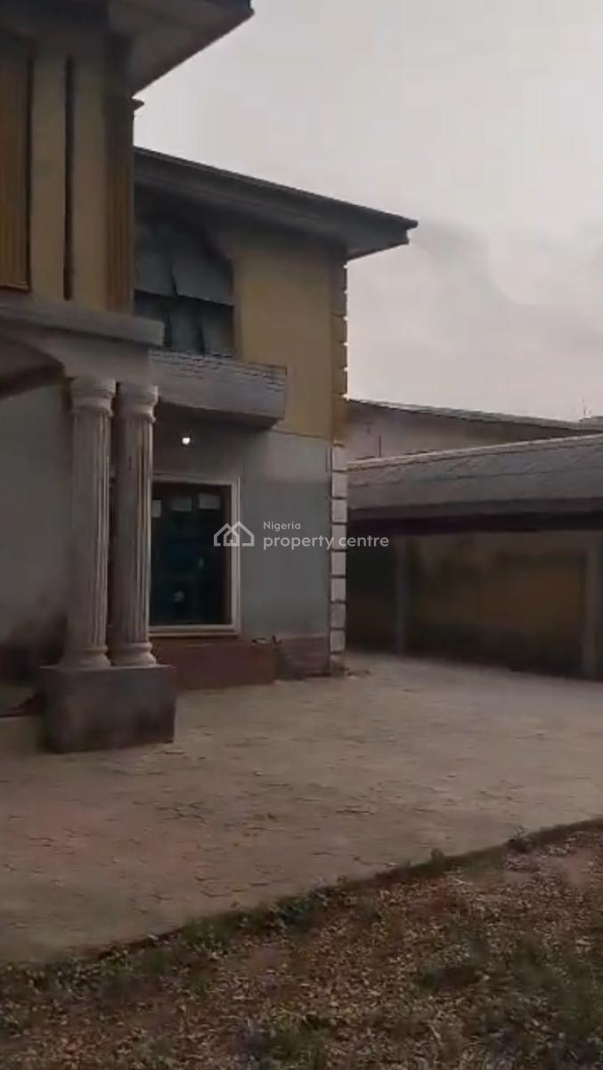 Solidly Built 5 Bedroom Duplex with Two Rooms Bq and a Deck Ocean View, Ibeshe, Ikorodu, Lagos, Detached Duplex for Sale