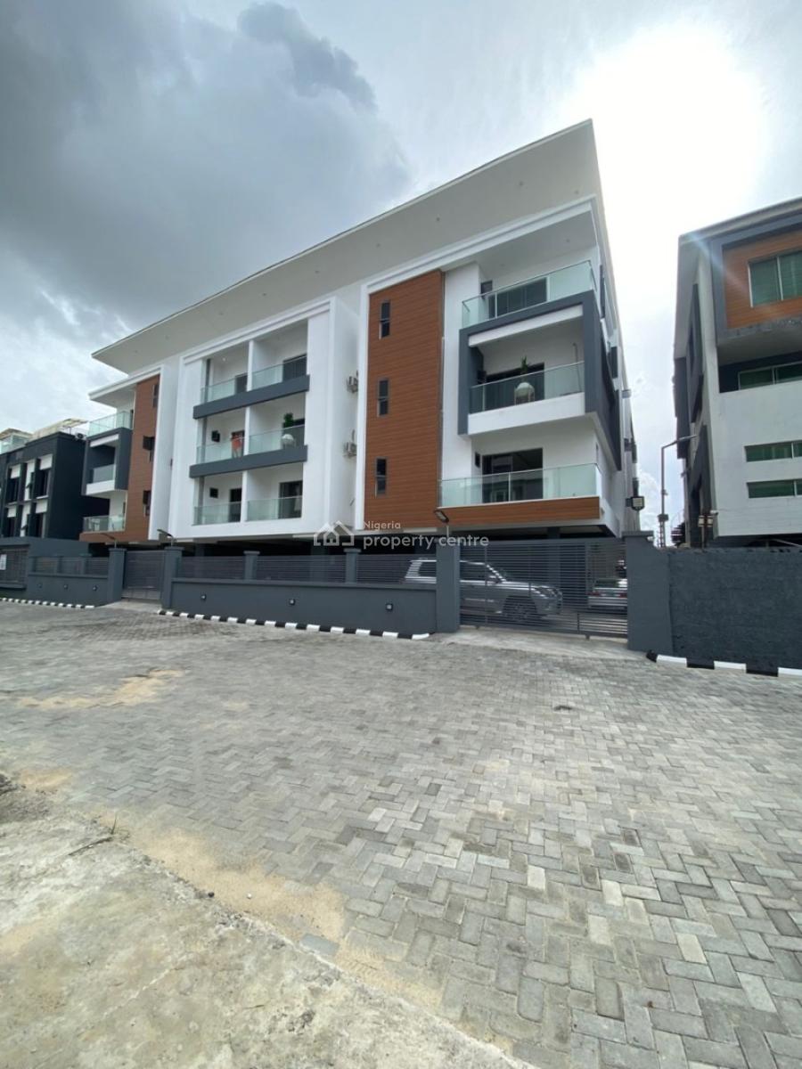 a Breath Taking 3 Bedroom Apartment with Bq-, Lekki Right, Lekki, Lagos, Flat / Apartment for Sale
