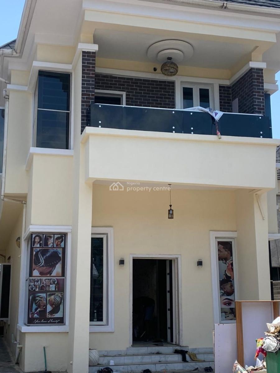 Spacious Massive Lurxuy 5brdroom Full Detached, Secure Estate Osapa London Lagos, Lekki Phase 1, Lekki, Lagos, Commercial Property for Rent