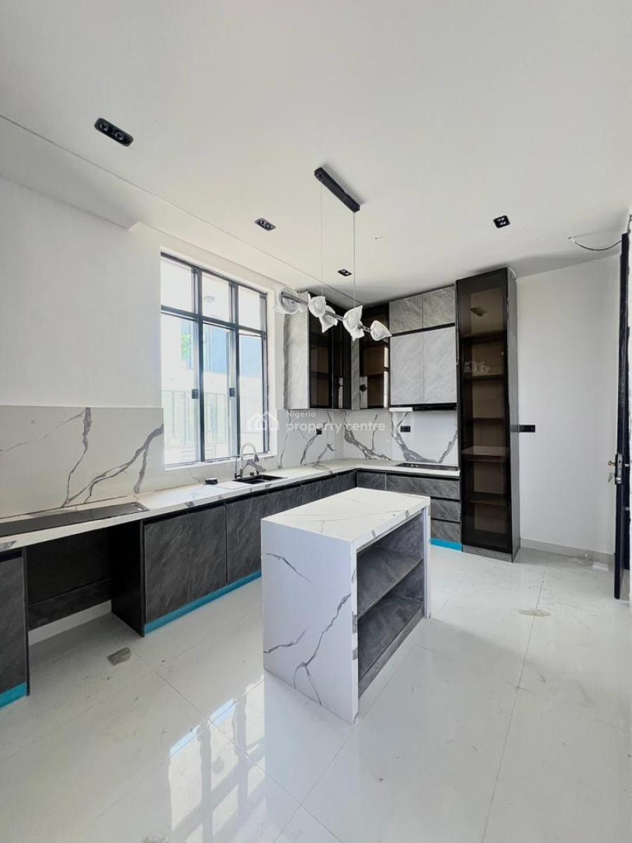 Contemporary 5-bedroom Fully Detached House + Bq, Chevron, Lekki, Lagos, Detached Duplex for Sale