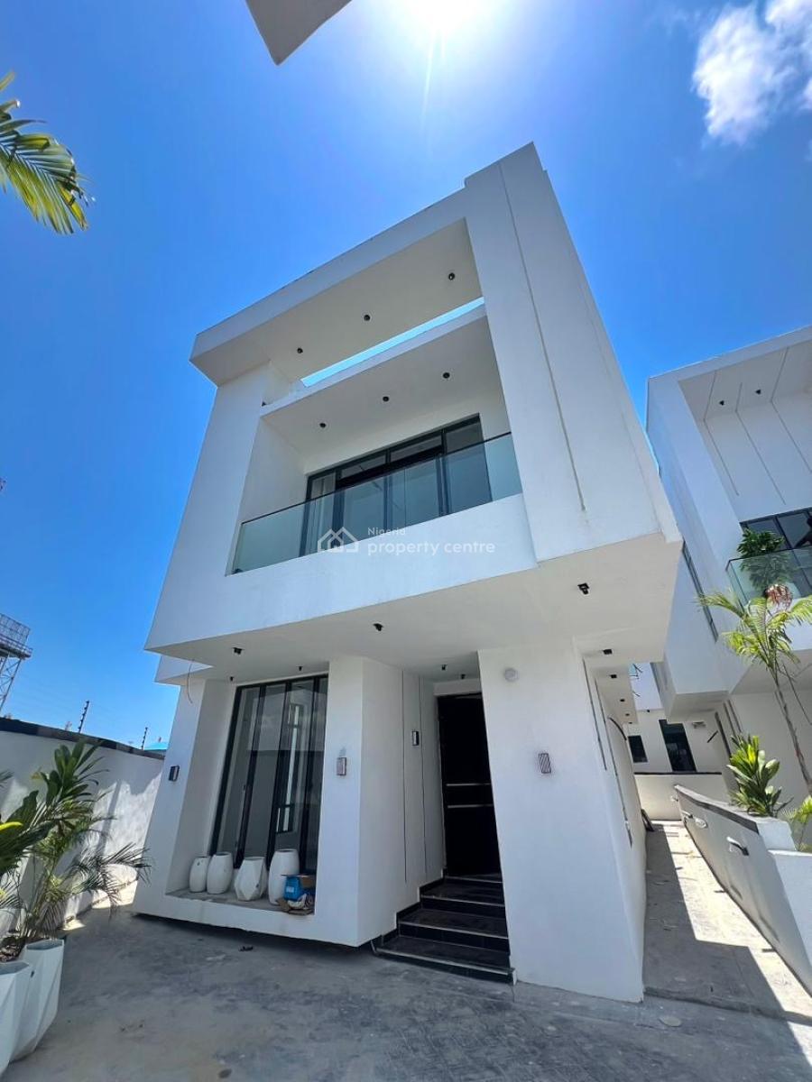 Elegant 5-bedroom Fully Detached House + Bq, Chevron, Lekki, Lagos, Detached Duplex for Sale
