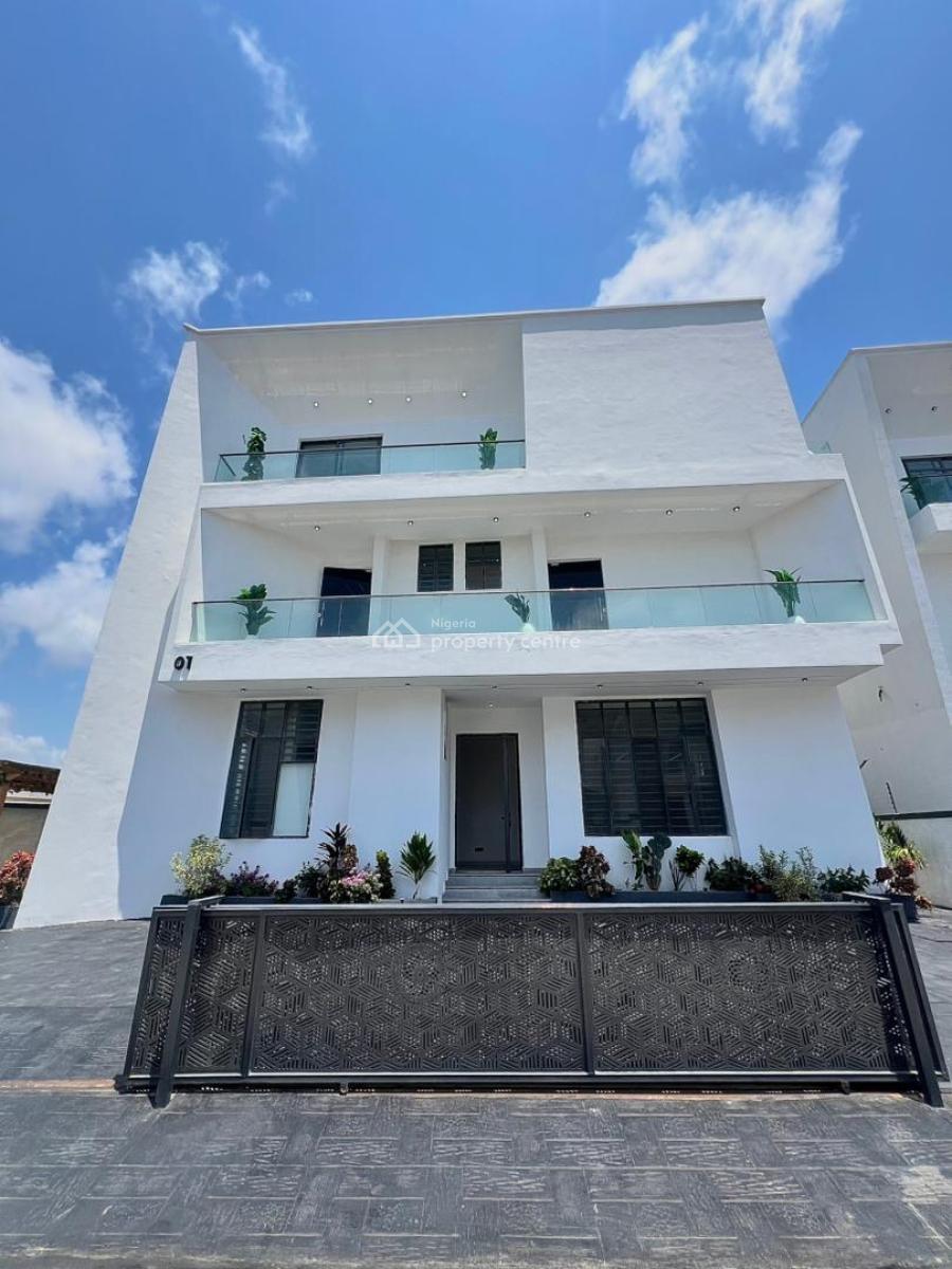 Luxury & Spacious 5-bedroom Fully Detached House + Bq, Chevron, Lekki, Lagos, Detached Duplex for Sale