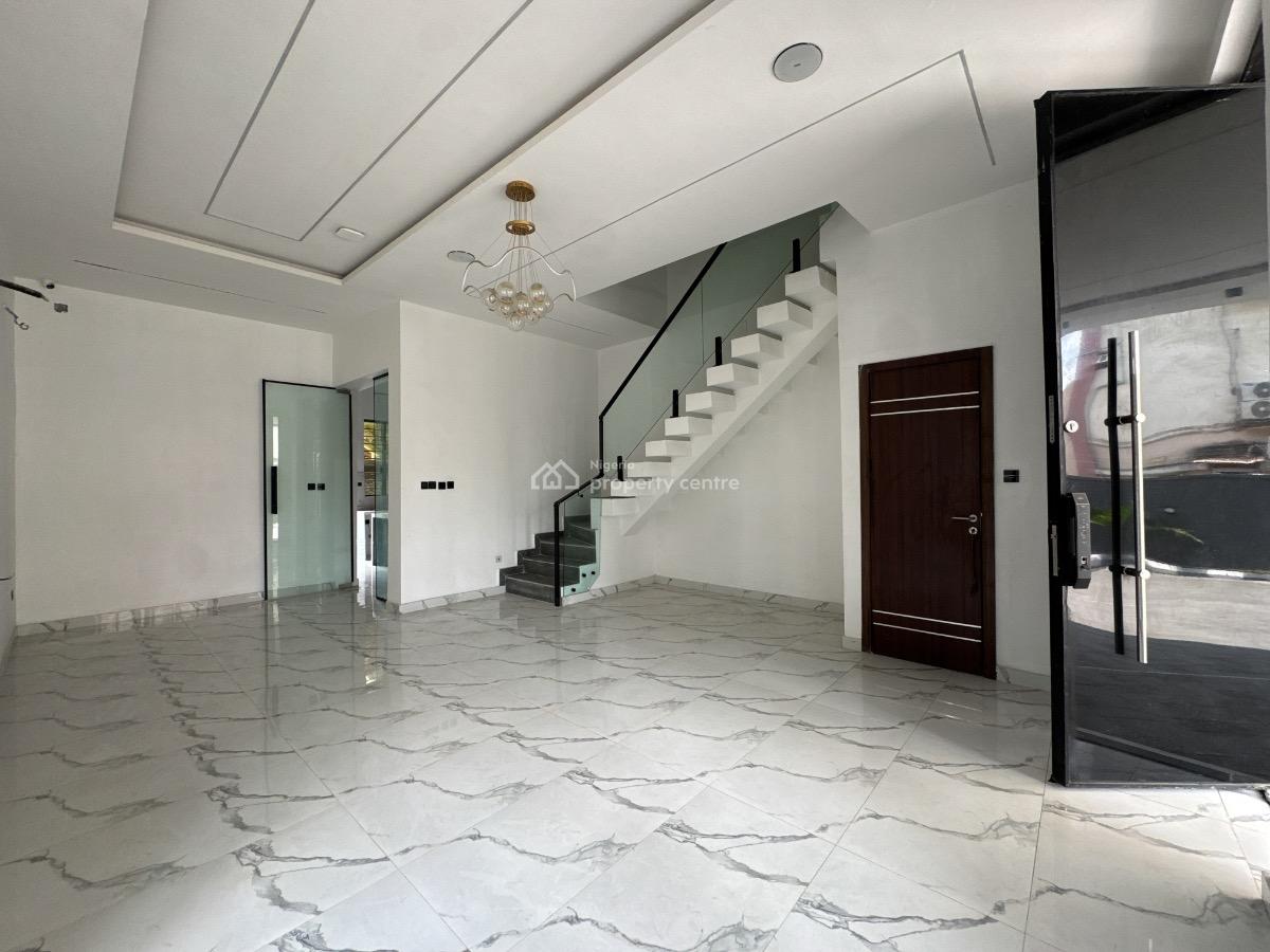 Four Bedrooms Terraced Duplex + Bq, Osapa, Lekki, Lagos, Terraced Duplex for Sale