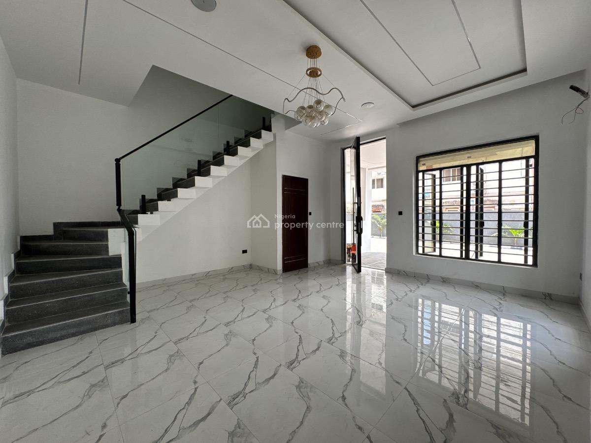 Four Bedrooms Terraced Duplex + Bq, Osapa, Lekki, Lagos, Terraced Duplex for Sale