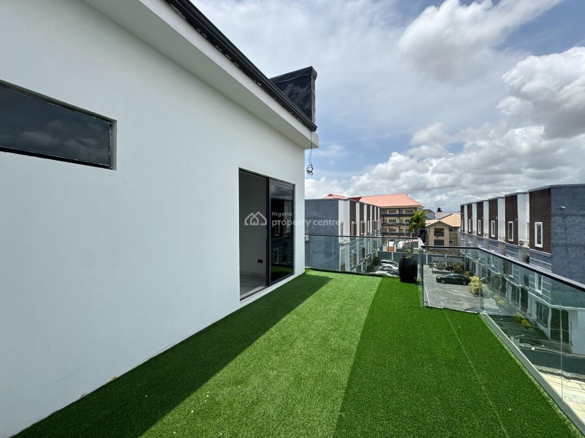 Four Bedrooms Terraced Duplex + Bq, Osapa, Lekki, Lagos, Terraced Duplex for Sale