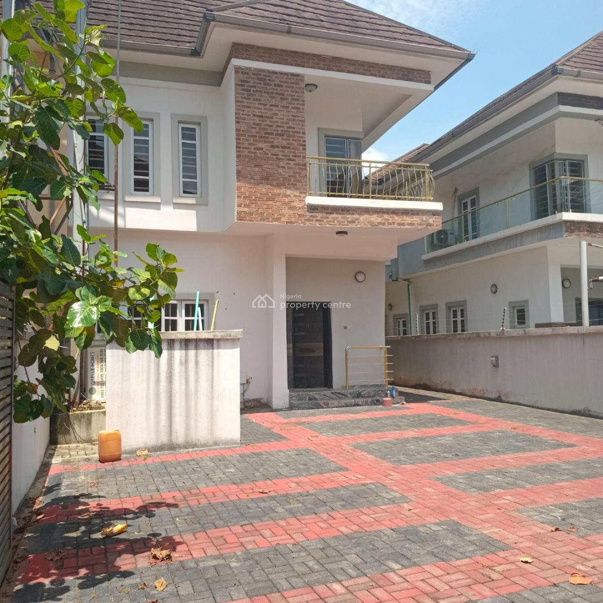4 Bedroom Semi Detached Duplex + Bq, Whiteoak Estate, Ologolo, Lekki, Lagos, Semi-detached Duplex for Rent