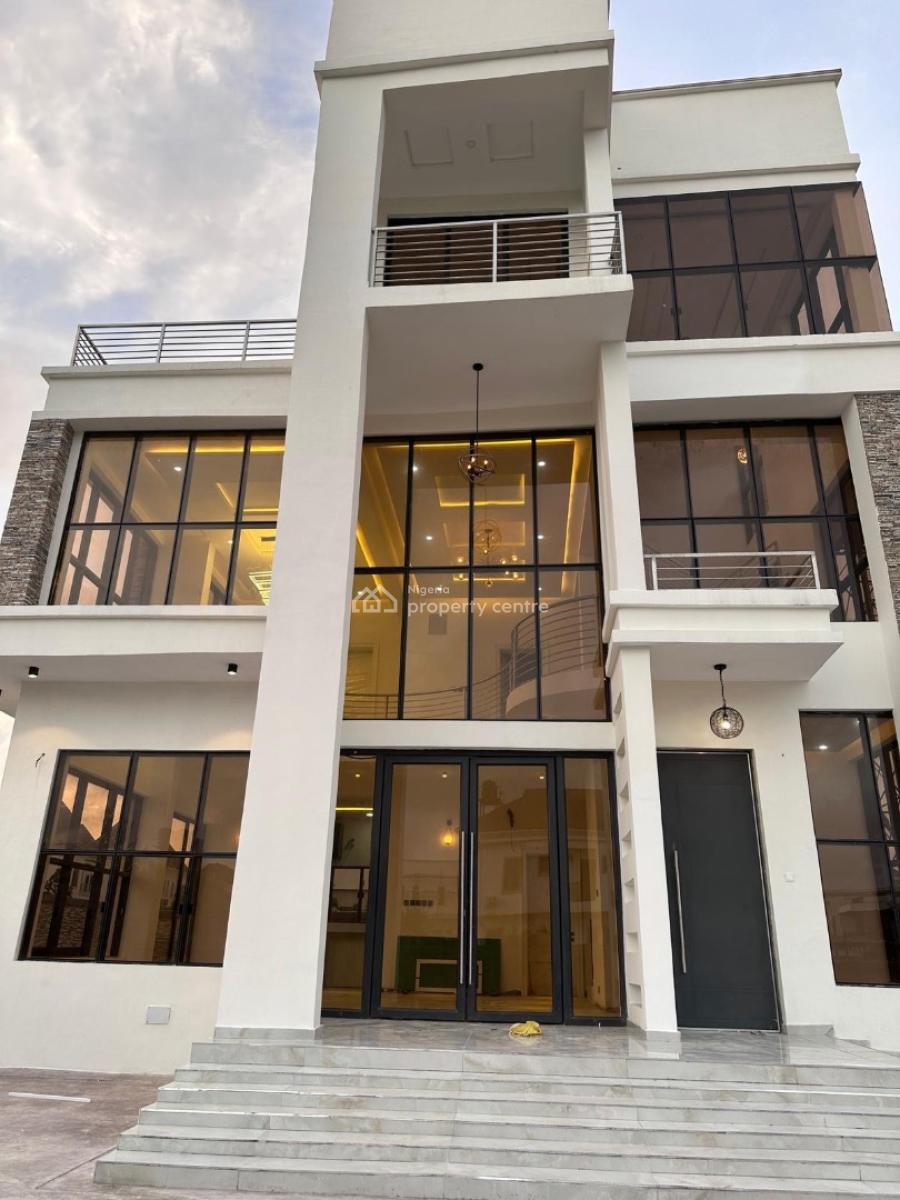 Luxury New 4 Bedroom Detached Glass House, Orchid, Lekki Phase 2, Lekki, Lagos, Detached Duplex for Sale