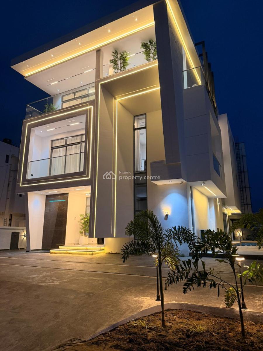 Ultra-luxury 5-bedroom Fully Detached Smart Duplex with Bq, Ikate, Lekki, Lagos, Detached Duplex for Sale