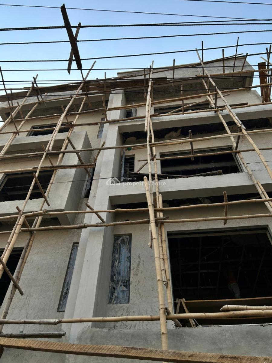 Premium High-income Studio Apartment + Solar, Rooftop Lounge & Laundry, University of Lagos, Akoka, Yaba, Lagos, Self Contain (single Rooms) for Sale