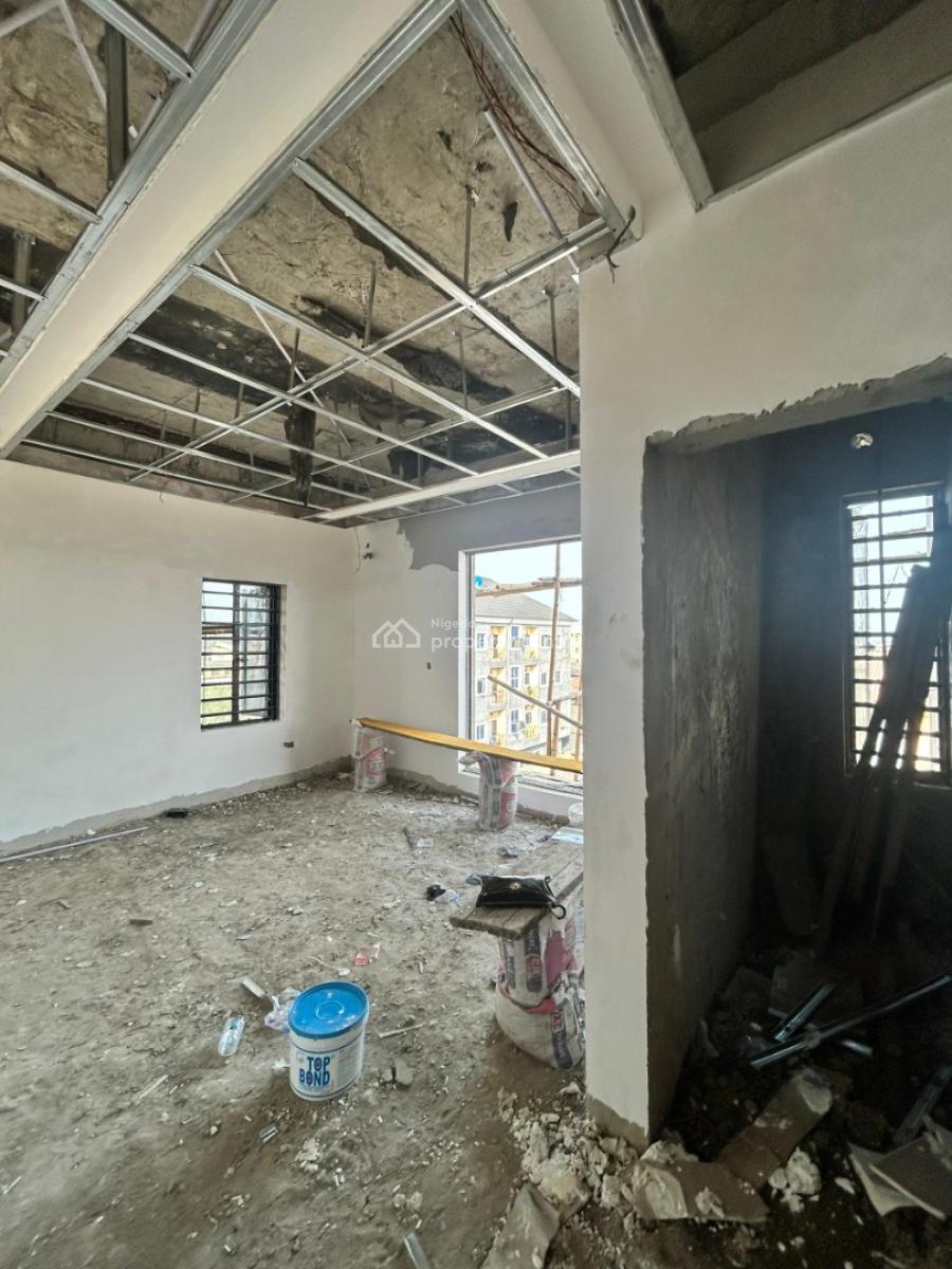 Premium High-income Studio Apartment + Solar, Rooftop Lounge & Laundry, University of Lagos, Akoka, Yaba, Lagos, Self Contain (single Rooms) for Sale