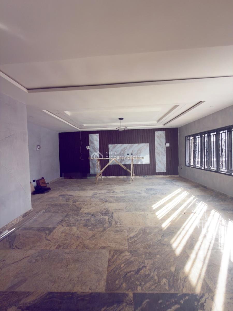 Exquisite 4 Bedroom Terrace Duplex with Bq and Private Backyard, Opposite Games Village, Kukwaba, Abuja, Terraced Duplex for Rent