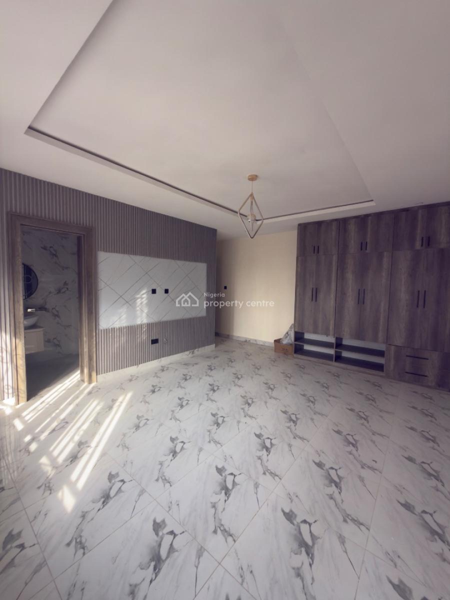 Exquisite 4 Bedroom Terrace Duplex with Bq and Private Backyard, Opposite Games Village, Kukwaba, Abuja, Terraced Duplex for Rent