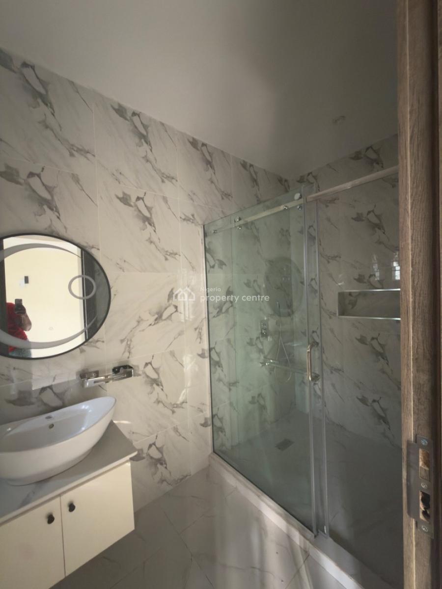 Exquisite 4 Bedroom Terrace Duplex with Bq and Private Backyard, Opposite Games Village, Kukwaba, Abuja, Terraced Duplex for Rent