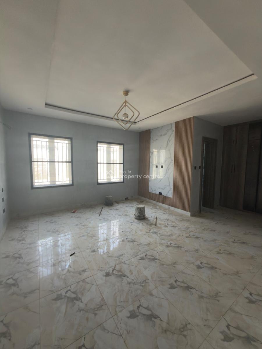 Exquisite 4 Bedroom Terrace Duplex with Bq and Private Backyard, Opposite Games Village, Kukwaba, Abuja, Terraced Duplex for Rent