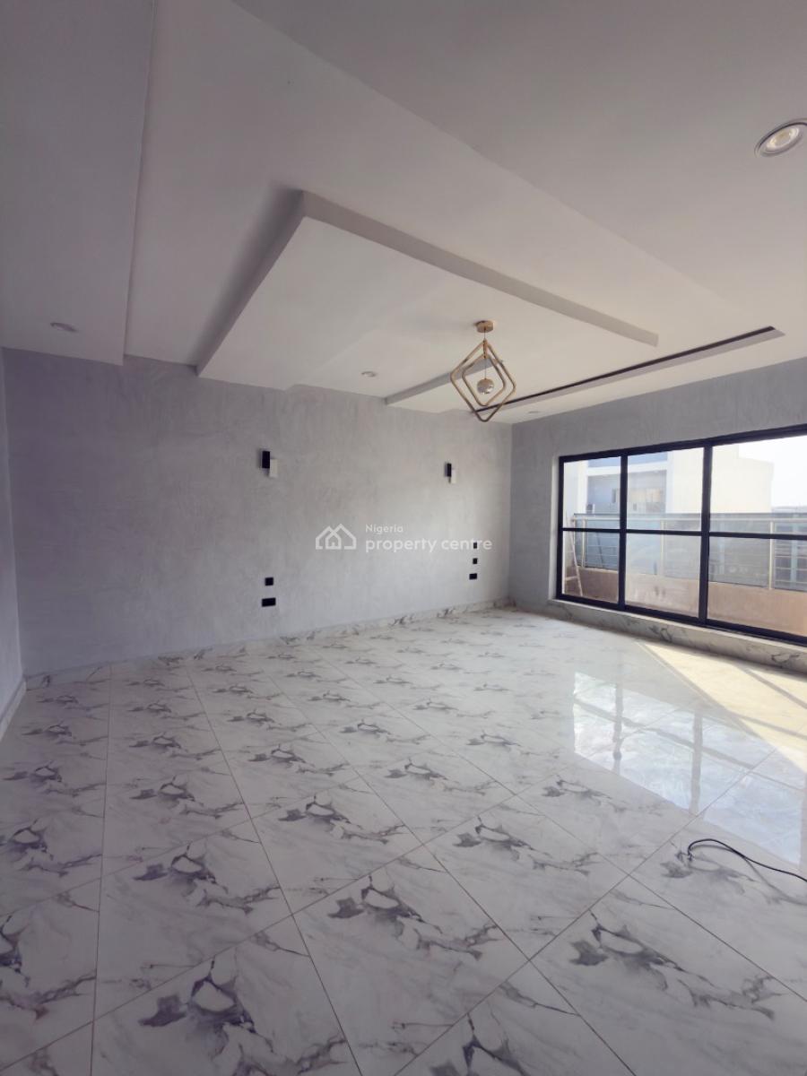 Exquisite 4 Bedroom Terrace Duplex with Bq and Private Backyard, Opposite Games Village, Kukwaba, Abuja, Terraced Duplex for Rent