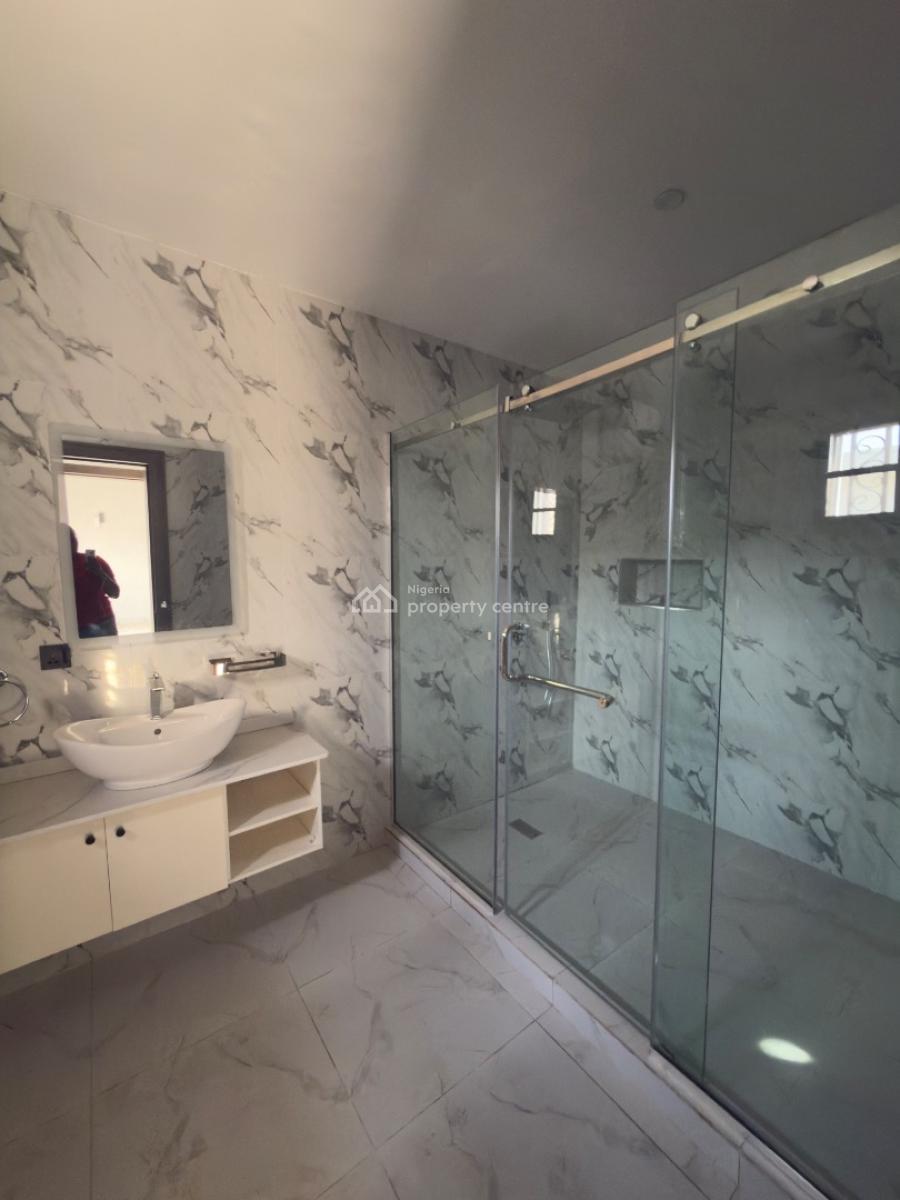 Exquisite 4 Bedroom Terrace Duplex with Bq and Private Backyard, Opposite Games Village, Kukwaba, Abuja, Terraced Duplex for Rent