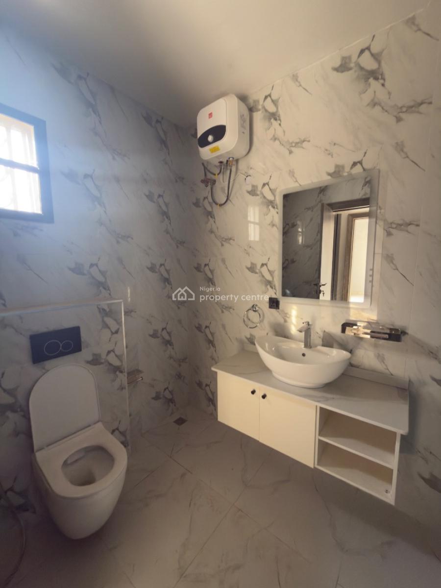 Exquisite 4 Bedroom Terrace Duplex with Bq and Private Backyard, Opposite Games Village, Kukwaba, Abuja, Terraced Duplex for Rent