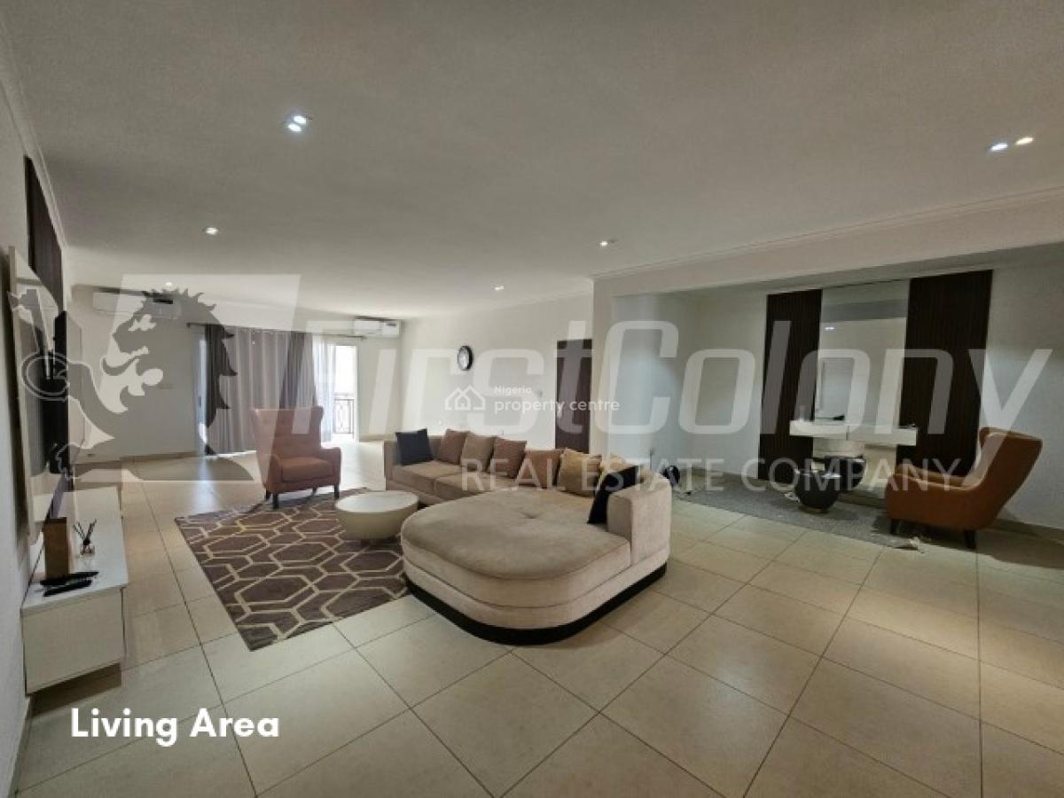 Furnished 3 Bedroom Luxury Apartment with Excellent Facilities, Old Ikoyi, Ikoyi, Lagos, Flat / Apartment for Rent