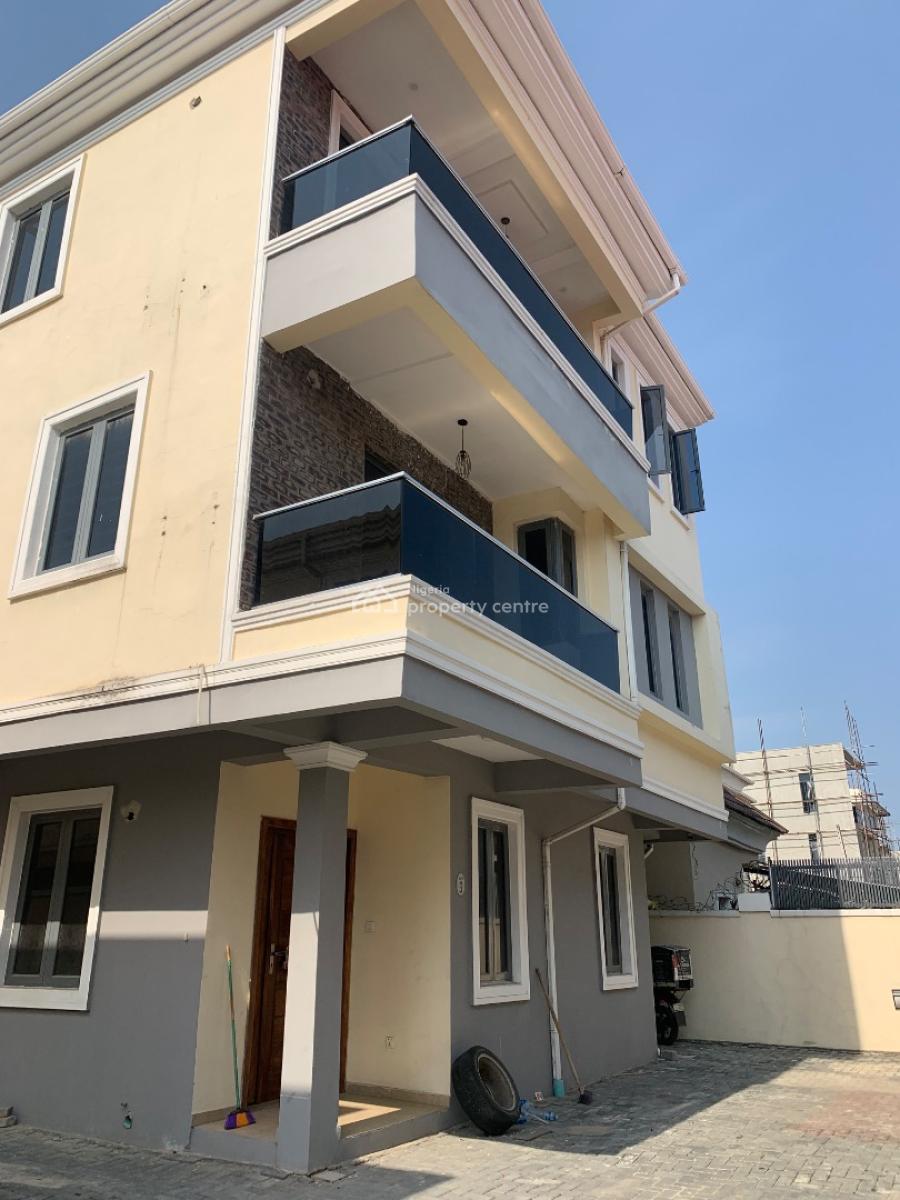 5 Bedroom Spacious Fully Detached Duplex with a Bq in an Estate, Ikate, Lekki, Lagos, Detached Duplex for Rent