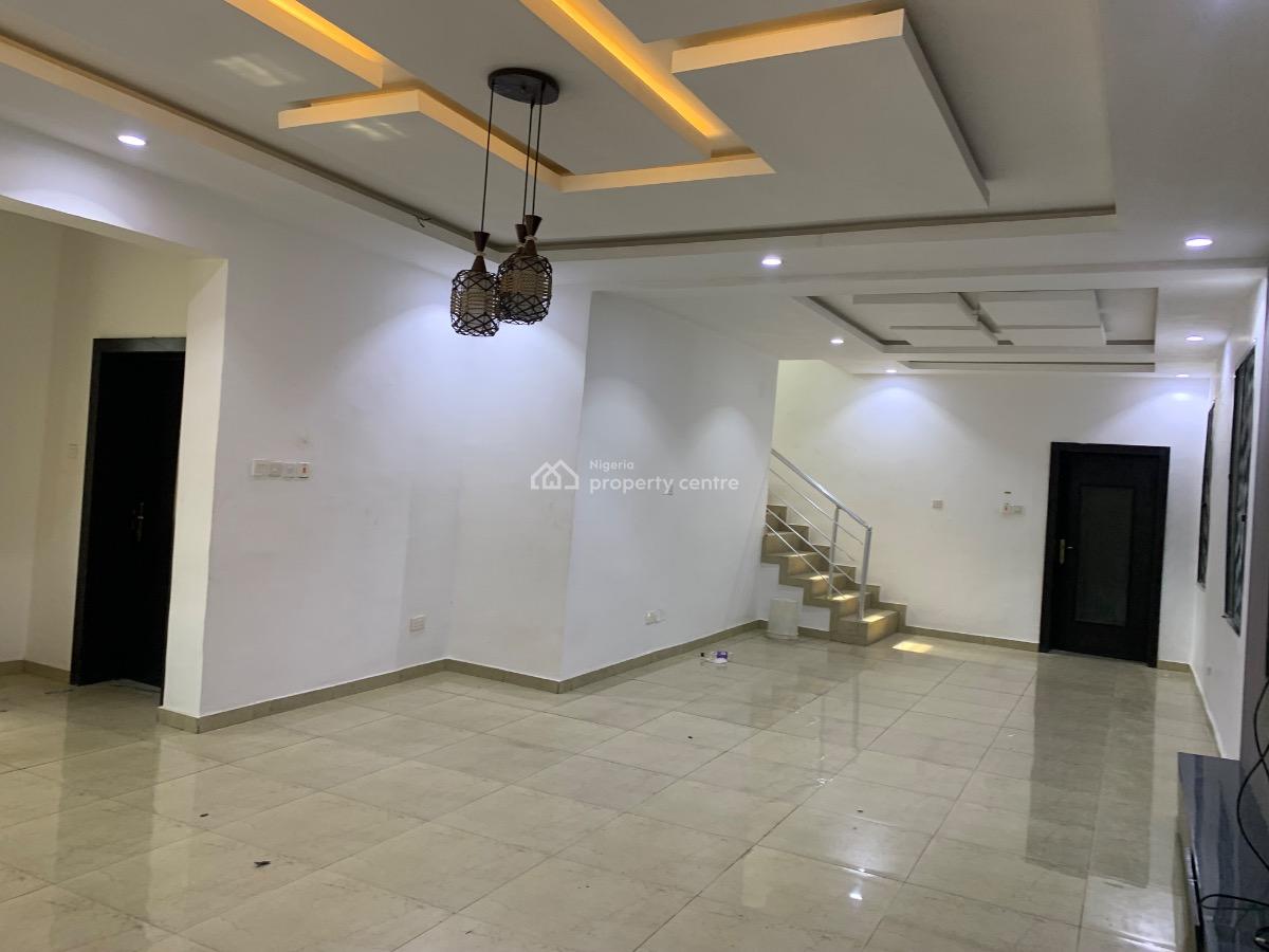 5 Bedroom Spacious Fully Detached Duplex with a Bq in an Estate, Ikate, Lekki, Lagos, Detached Duplex for Rent