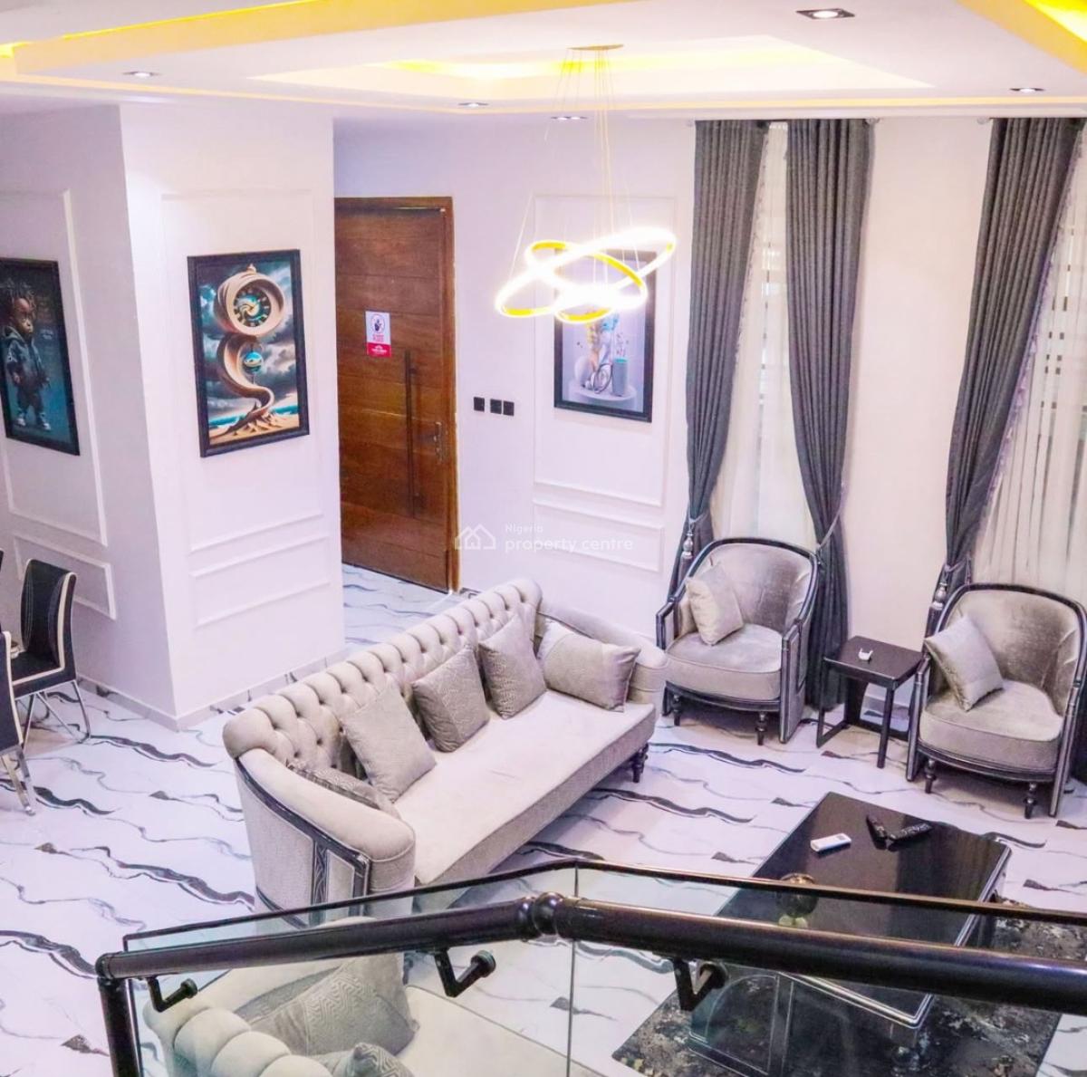 4 Bedroom Apartment, Ajah, Lagos, Semi-detached Duplex Short Let