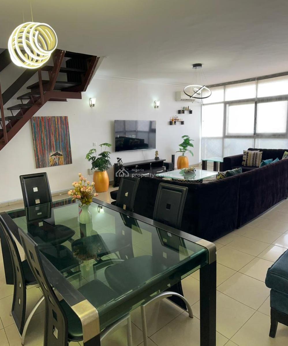 Fully Furnished and Serviced 3 Bedroom Maisonette, 1004 Estate, Victoria Island (vi), Lagos, Terraced Duplex for Rent