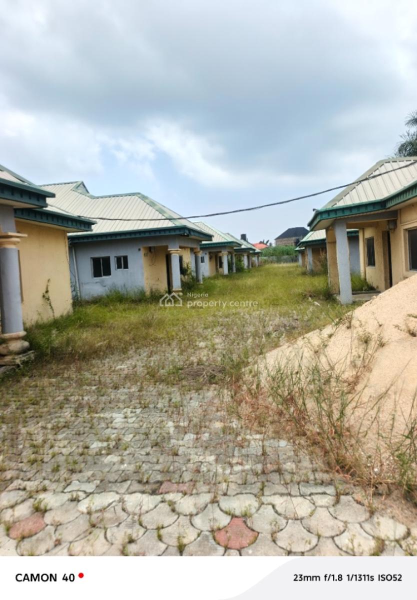 Prime 2528sqm Land with 8 Bungalows  at Badore Ajah Lagos, Seaside Estate, Badore, Ajah, Lagos, Detached Bungalow for Sale