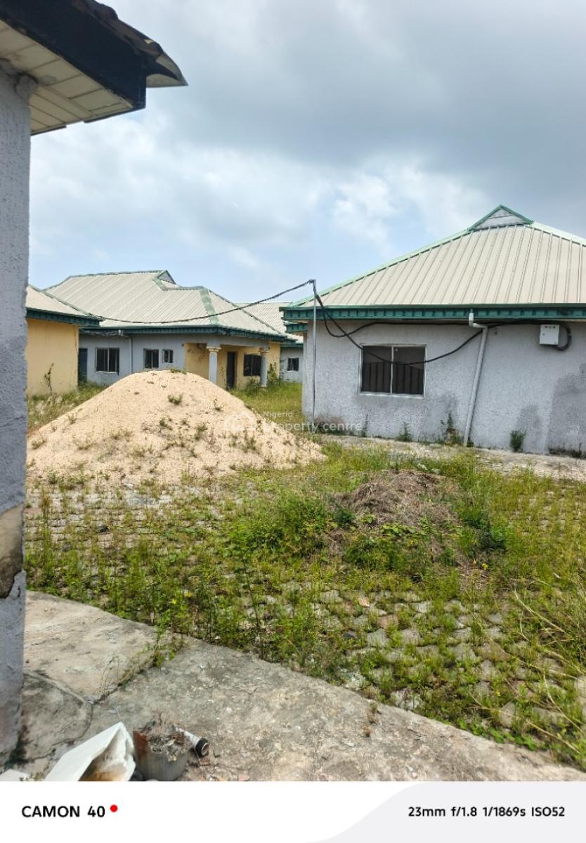 Prime 2528sqm Land with 8 Bungalows  at Badore Ajah Lagos, Seaside Estate, Badore, Ajah, Lagos, Detached Bungalow for Sale