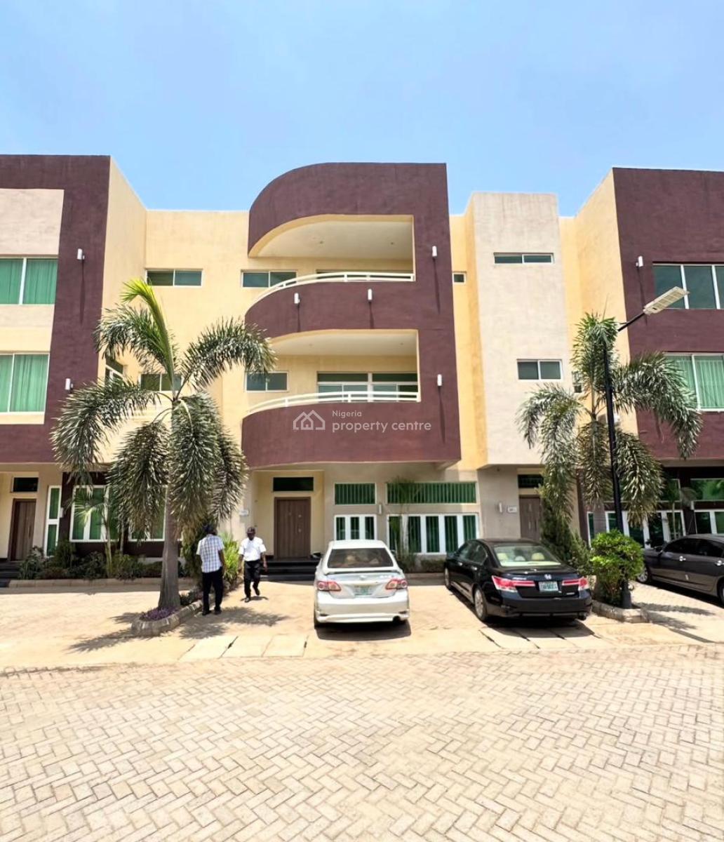 Luxury 4-bedroom Terrace Duplex with Bq, Katampe, Abuja, Terraced Duplex for Rent