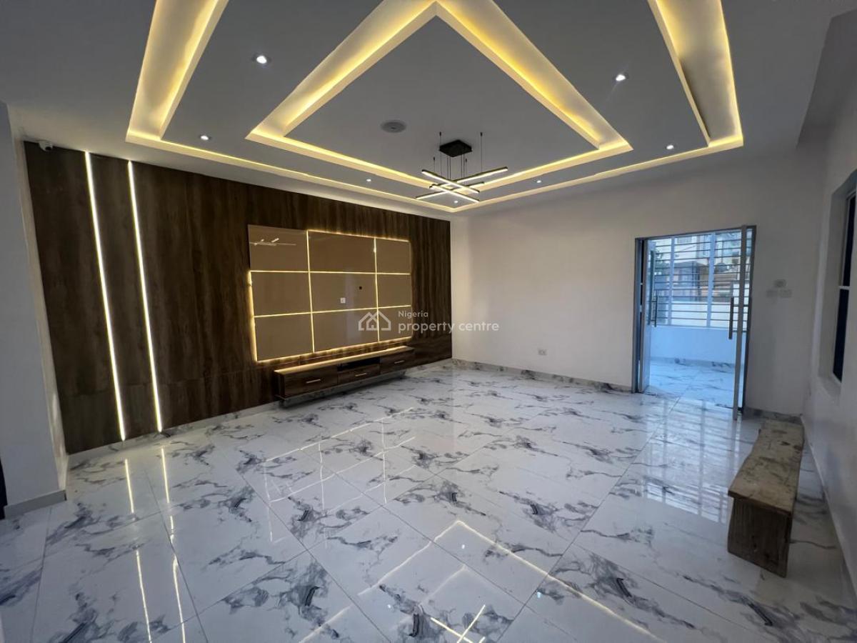 a Newly Built, Luxury 5 Bedroom Fully Detached Duplex, with 2 Room Bq, Chevron, Lekki, Lagos, Detached Duplex for Sale