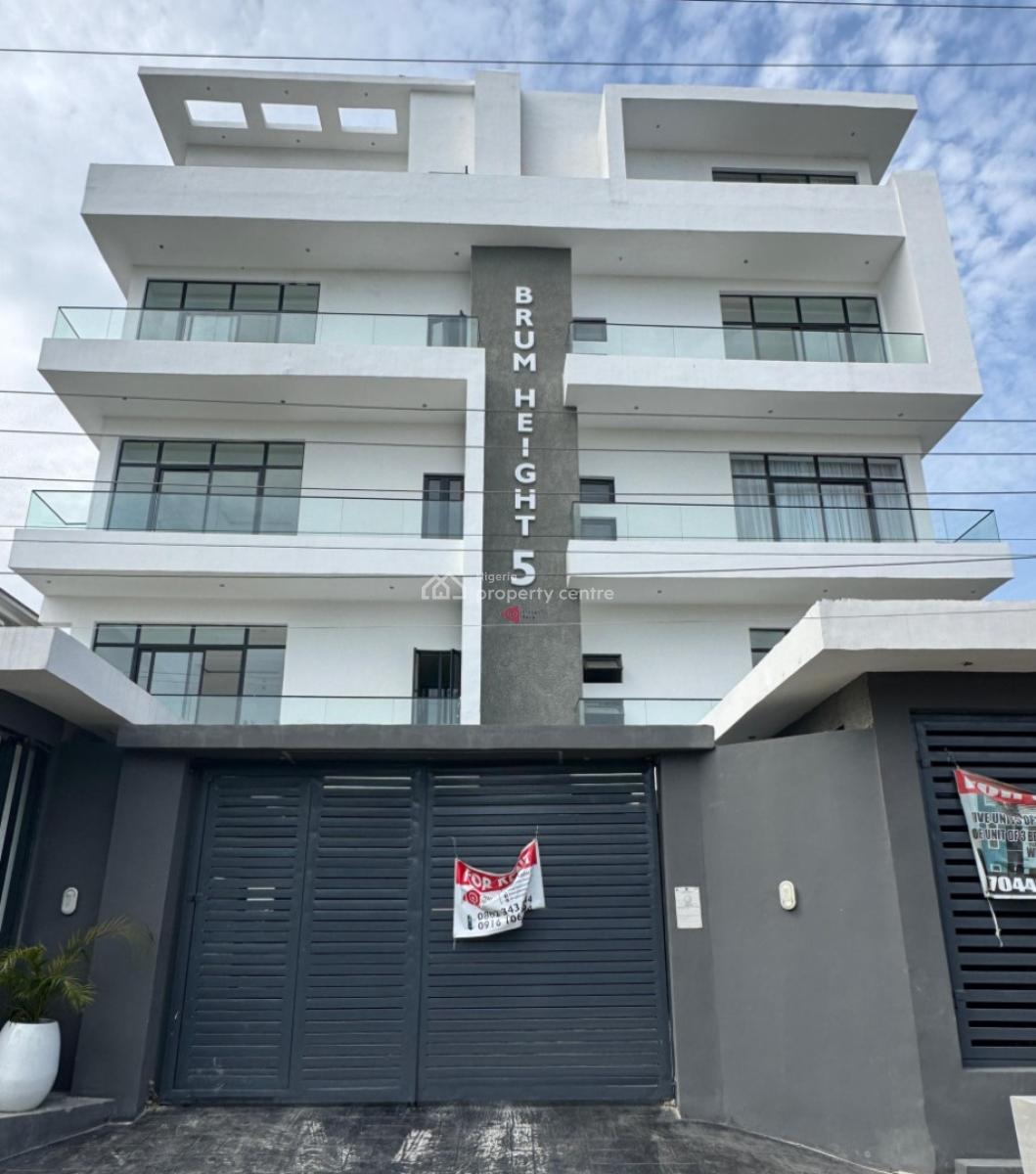 Classy Finished  3  Bedroom Apartment with an Elevator, Gym& Pool, Ikate, Lekki, Lagos, Detached Duplex for Sale